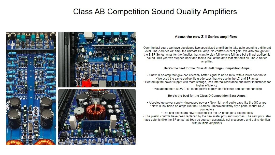Zapco Z-3KD II Amplifier Zapco Z-3KD II Amplifier